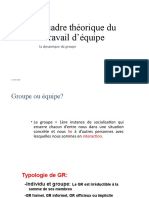 Le Cadre Théorique Du Travail D'équipe VF