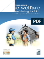 Horse Welfare: Well-Being Tool Kit