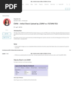 EWM - Initial Stock Upload by LSMW Vs - SCWM - ISU - SAP Blogs