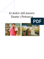 Il Dolce Stil Nuovo Dante I Petrarca