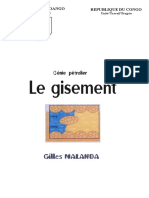 Le Gisement: Gilles MALANDA