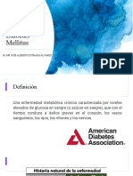 Algoritmo de Diabetes Mellitus: R1 MF Jose Alberto Estrada Alvarez