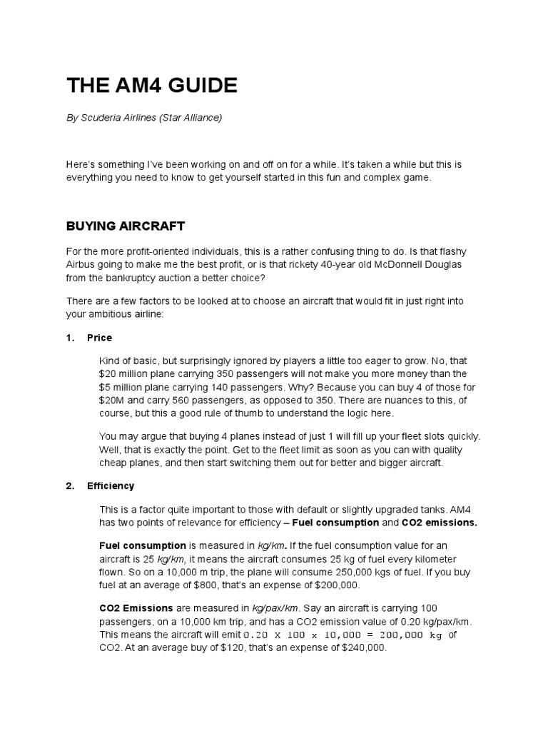 The Am4 Guide | PDF