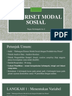 Pertemuan 1213 - Petunjuk Tugas Mini Riset Modal Sosial - Asinkron Kolaborasi