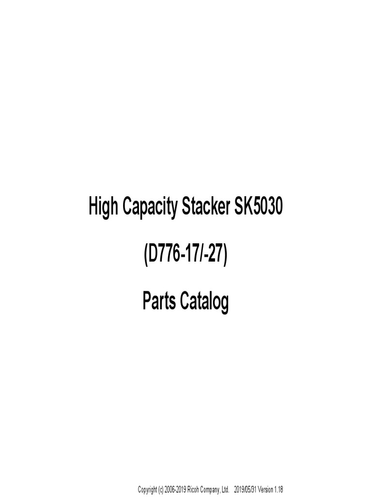 D776 Exp | PDF | Tools | Equipment