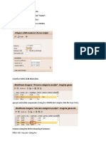 Set CategPoz materials for BOM package creation