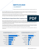 An Executive Summary: Employee Benefits in 2020