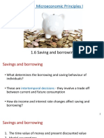 1.6 Savings and Borrowing
