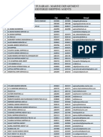 Port of Fujairah - Marine Department Registered Shipping Agents