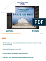 Frais de R&D