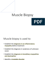 Muscle Biopsy