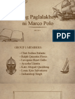 Paglalakbay Ni Marco Polo