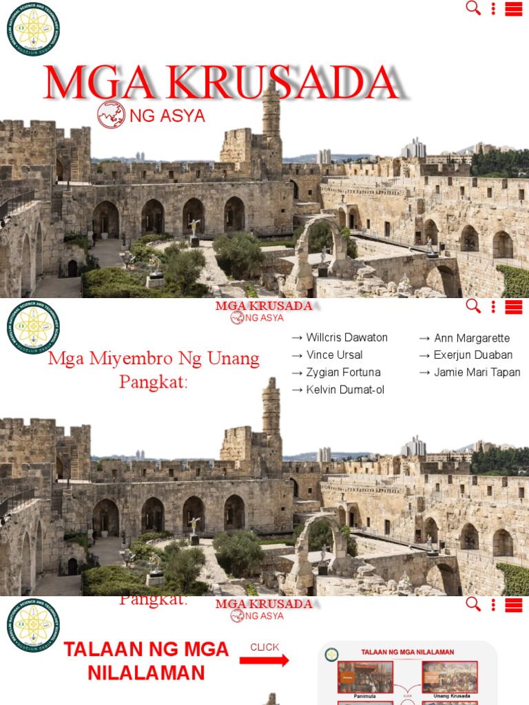 Mga Krusada: NG Asya | PDF