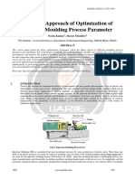 Analysis of Injection Moulding Machine Process