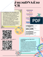 โปสเตอร์การเพิ่มจำนวนDNAด้วยเทคนิคPCR