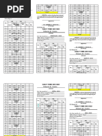 DTR Form JANUARY - JUNE