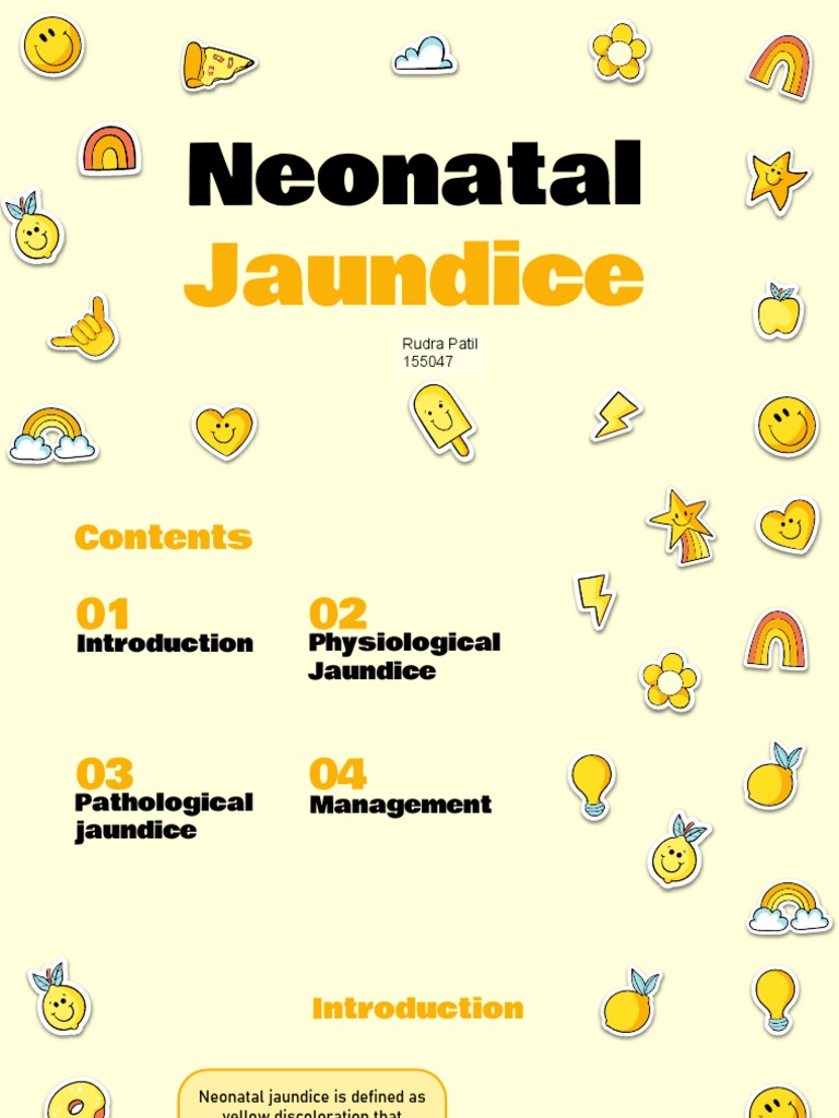 Neonatal Jaundice PDF Clinical Medicine Gastroenterology