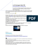 Windows Live CD Dengan Bart PE