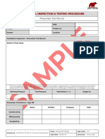 RBT-PRO-QHS-ITP-MEC-210 - Pneumatic Test Record