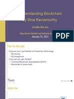 Understanding Blockchain by Bina Ramamurthy: January 30, 2021