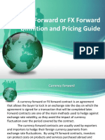 Currency Forward or FX Forward Difinition and Pricing Guide: Finpricing