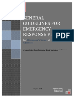SCDF Latest General ERP Guidelines 2019