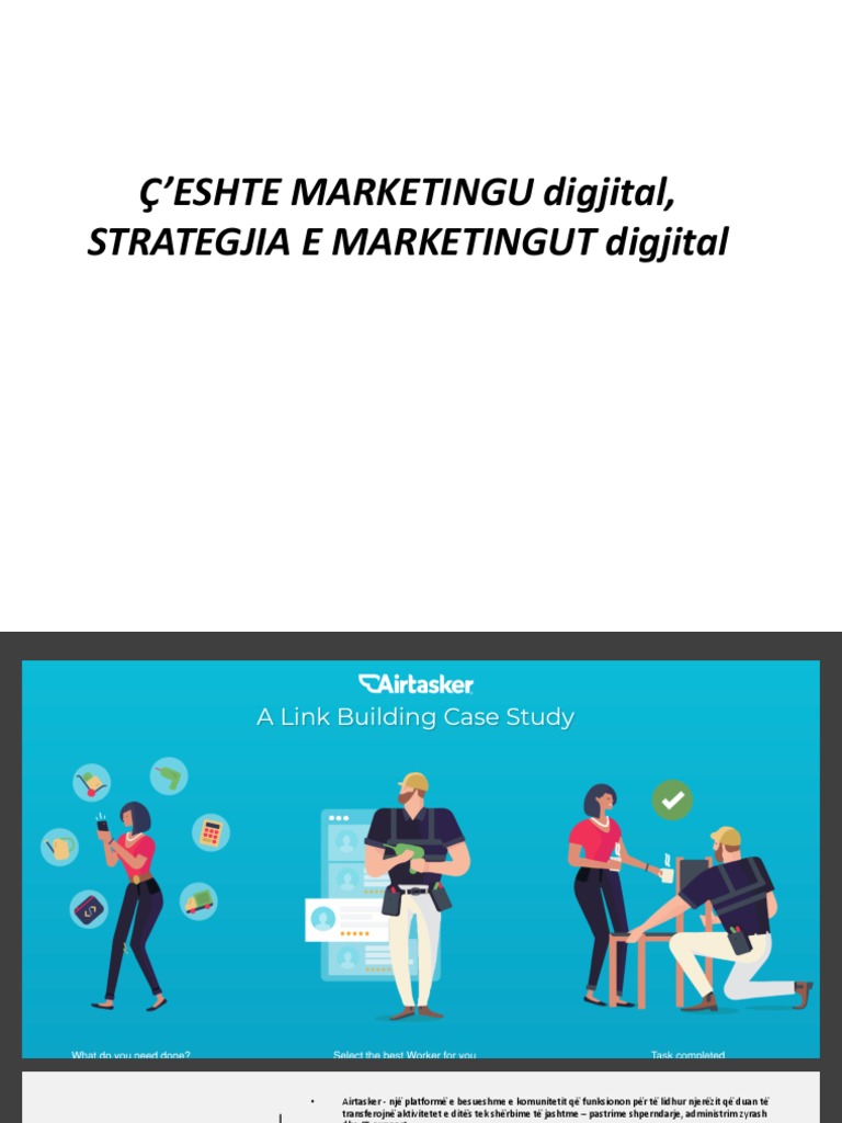 Ç'ESHTE MARKETINGU Digjital, Strategjia E Marketingut Digjital | PDF