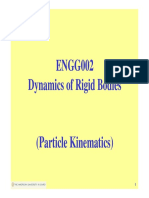 ENGG002 - 2 - Particle Kinematics