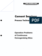  Operational Problems of Continuous Homogenizing Silos
