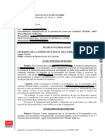 Juzgado de 1 Instancia Nº 03 de Madrid - Impugnación de La Tasación de Costas 723/2019 - 0001 1 de 3