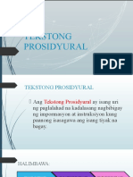 Tekstong Prosidyural