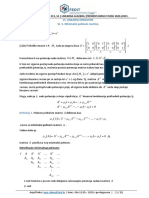 Vi. Linearni Operator VI. 5. Minimalni Polinom Matrice