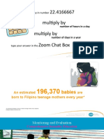 Key in Number: Multiply by 22.4166667
