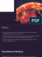 Node.js Open-Source Server Framework Runs Multiple Platforms