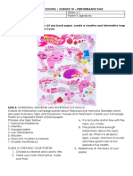 Science 10 worksheet on nervous and endocrine systems