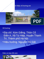 Giới thiệu về trường em