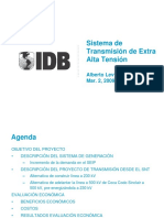 Sistema de Transmisión de Extra Alta Tensión: Alberto Levy, Ph.D. Mar. 2, 2009