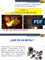 Tema 6 Materiales Metales