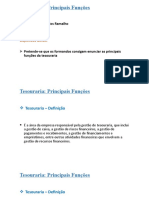 Tesouraria: Principais Funções: José Carlos Ramalho