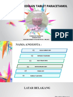 Mutu Fisik Sediaan Tablet Paracetamol: Formulasi Teknologi Sediaan Solid