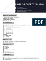 Currículo - Murilo Roberto Crispim