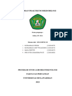 Laporan Praktikum Mikrobilogi: Dosen Pengampu: Sofian, SP, M.SC