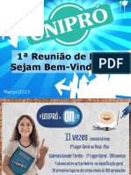 1 Reunião de Pais Sejam Bem-Vindos!