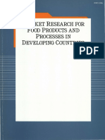 Market Research For Food Products and Processes in Developing Countries