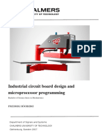 Industrial Circuit Board Design and Microprocessor Programming