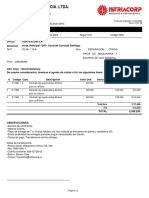 Cotizacion: 118071: Maestranza Istria Y Cia. Ltda