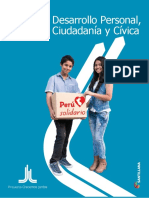 Desarrollo Personal, Ciudadanía y Cívica: Secundaria