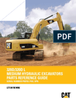 320D/320D L Medium Hydraulic Excavators Parts Reference Guide