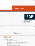 E - Governance: by Abhinav Bhargava Vit-Cs Vii Sem 08EVJCS002
