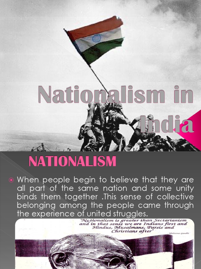 nationalism in india essay 200 words
